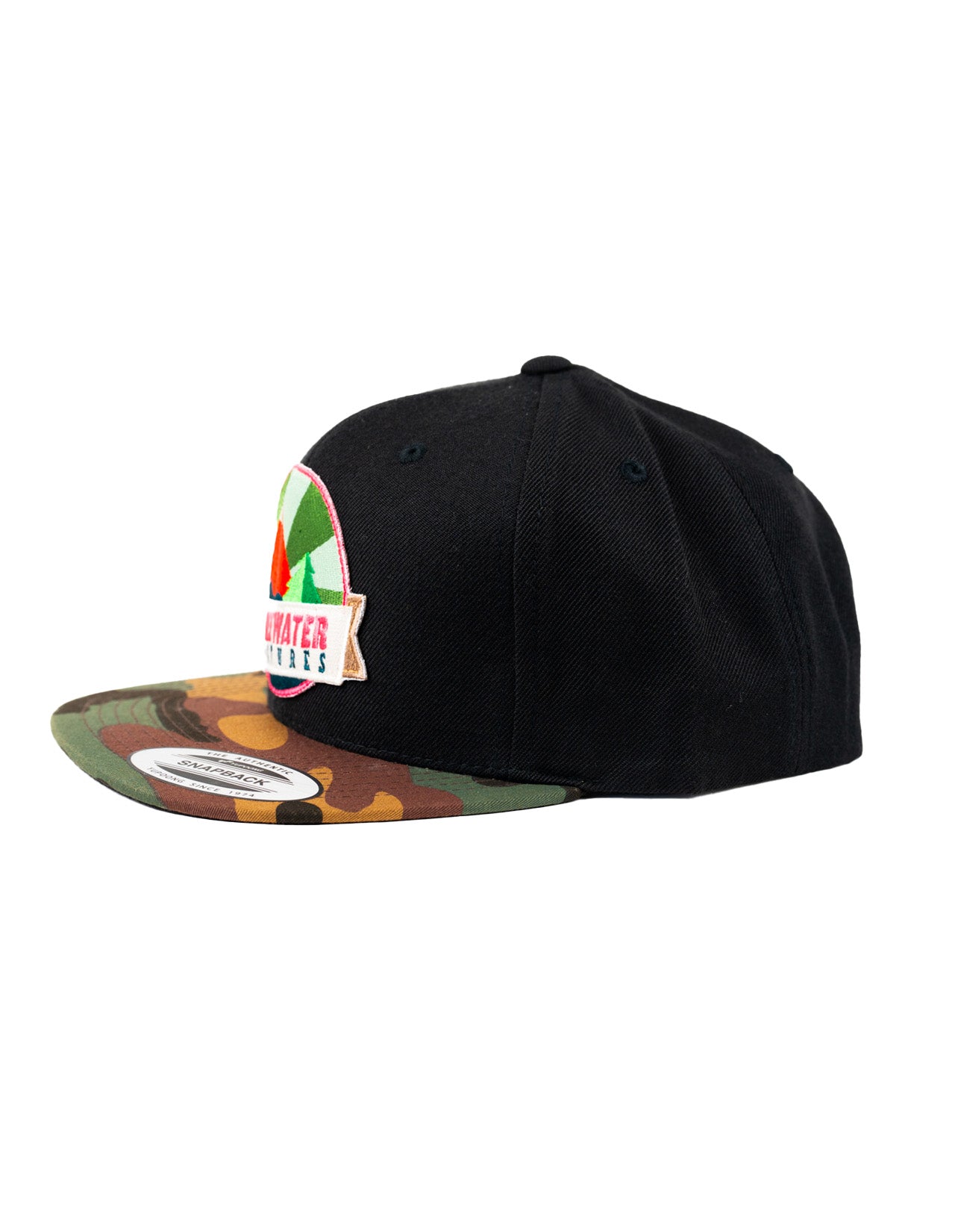 FWP Snapback - Black/Camo