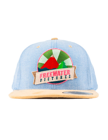 NEW FREEWATER CAP - Blue/Beige