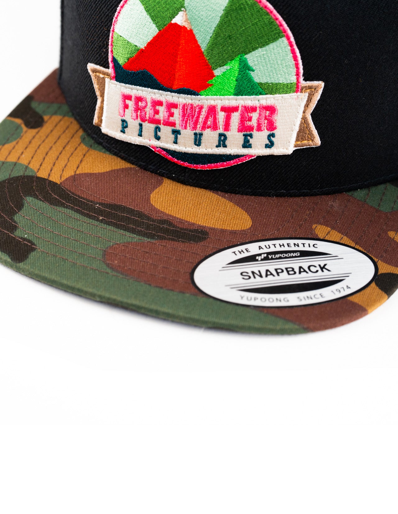 FWP Snapback - Black/Camo