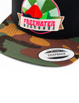 NEW FREEWATER CAP - Black/Camo