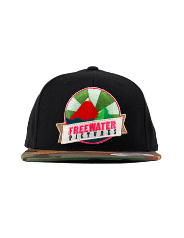 NEW FREEWATER CAP - Black/Camo