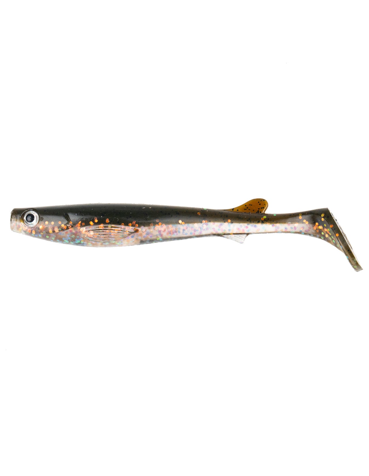 5-pack - Bobr Shad - 9cm - Neon Wakasagi